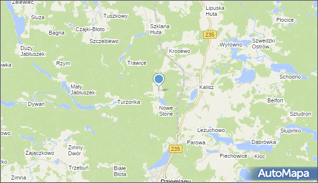 mapa Stare Słone, Stare Słone na mapie Targeo